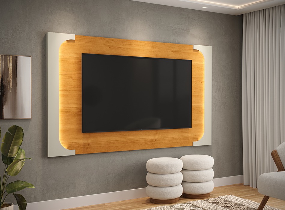 PAINEL SUSPENSO COM LED 1,80 M