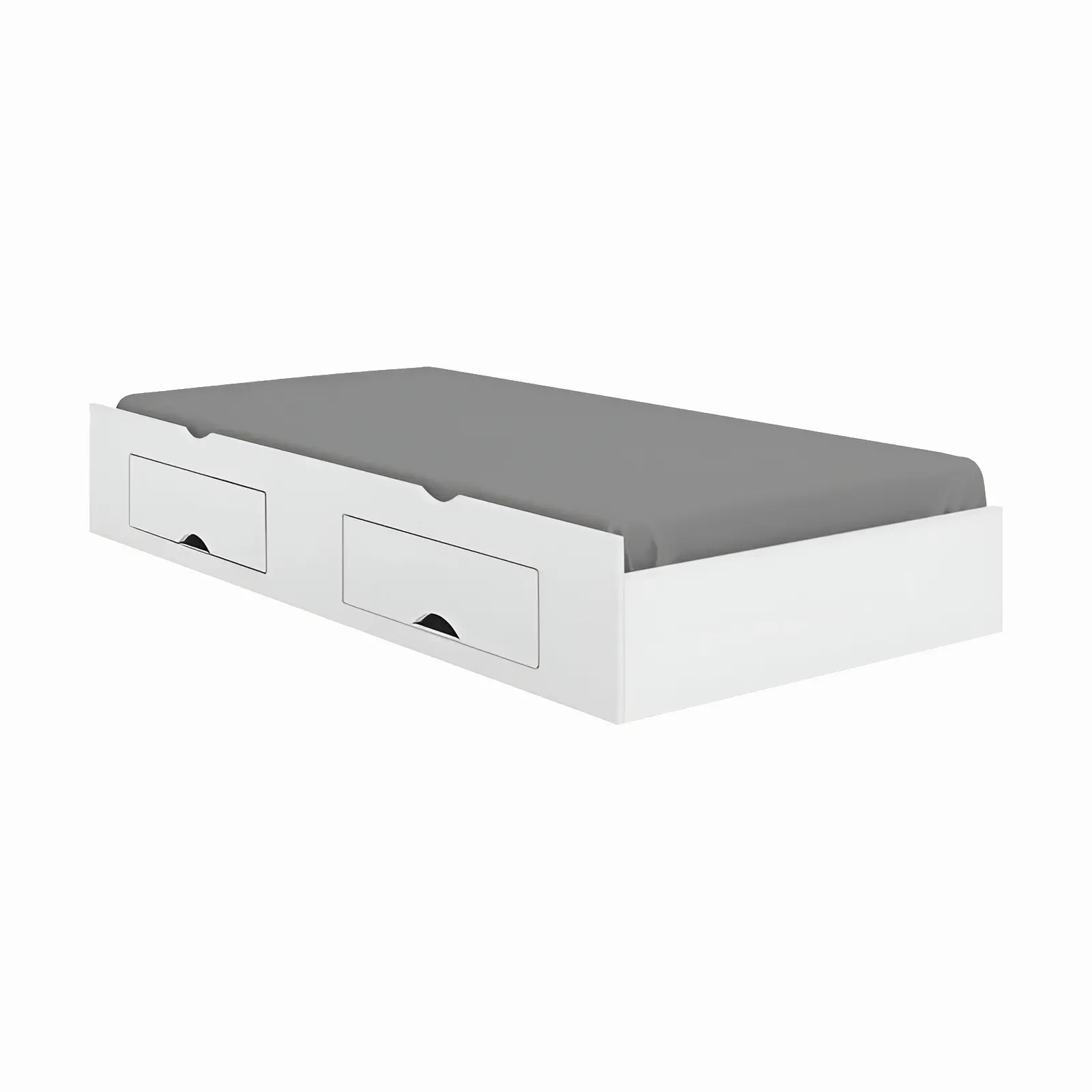 CAMA AUXILIAR COM 2 GAVETAS